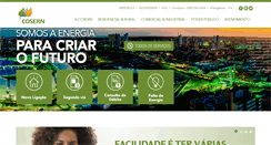 Desktop Screenshot of cosern.com.br