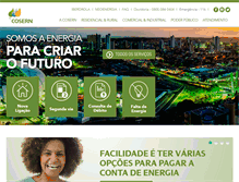 Tablet Screenshot of cosern.com.br